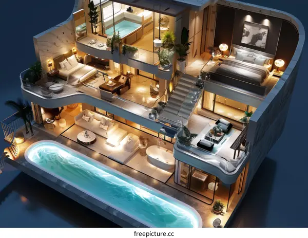 Modern Luxury Villa: Architectural Masterpiece