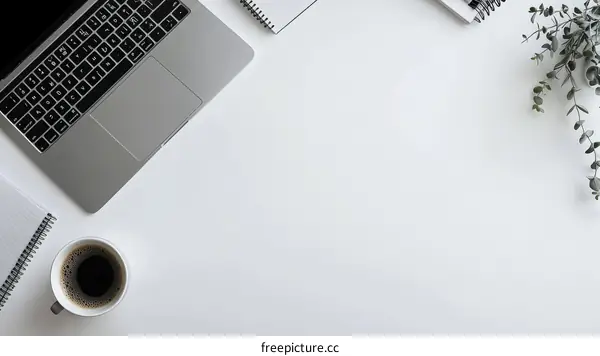 Modern Minimalist Workspace Setup