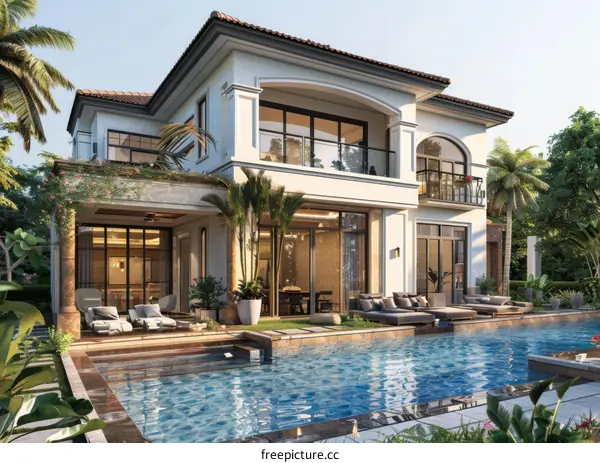 Spanish Style Luxury Villa