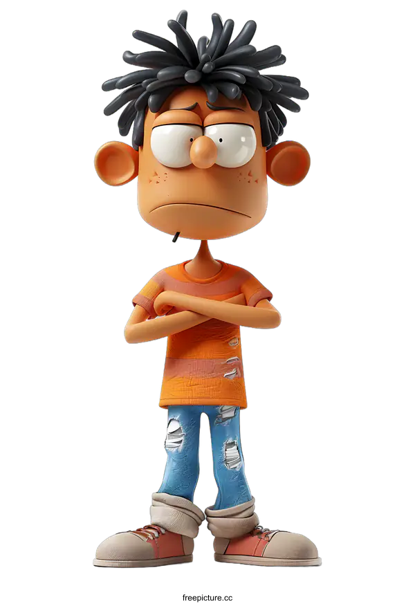 [Transparent Background PNG]3D cartoon character