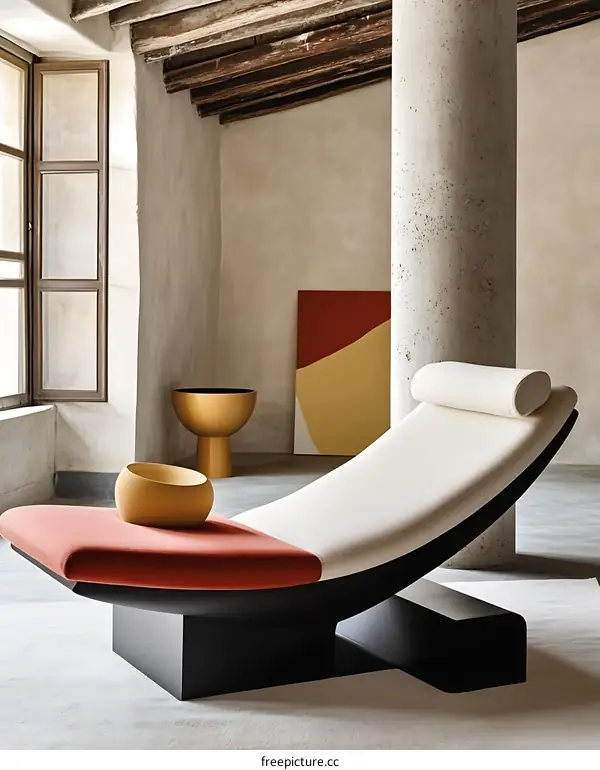 Modern Abstract Lounge Chair Design