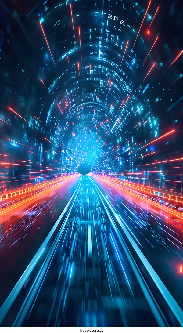 Digital Tunnel of Light Speed