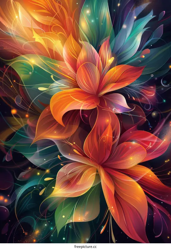 Beautiful Blossoms in Vibrant Colors