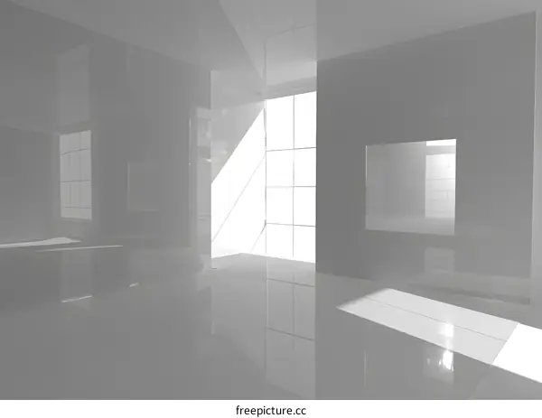 Minimalist Modern White Interior Design