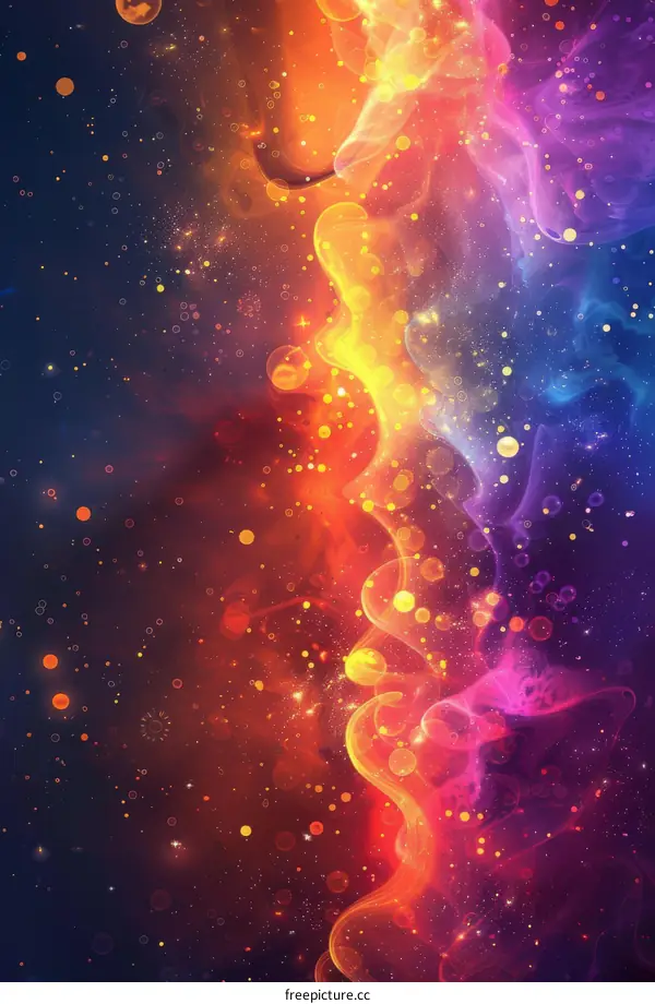 Cosmic Tapestry: A Kaleidoscope of Colors