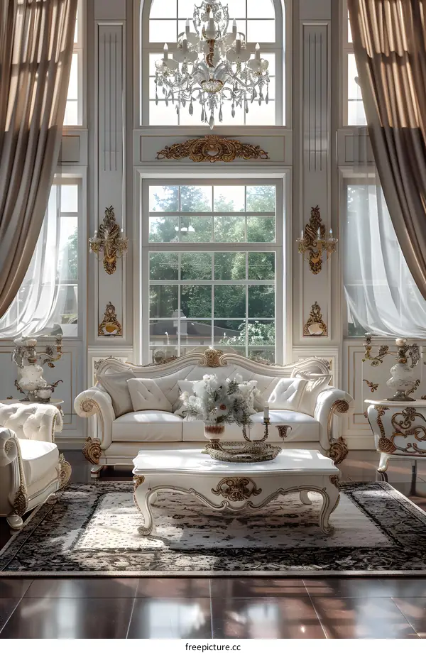 Luxurious living room