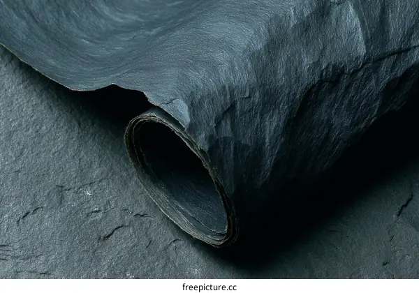 Rolled Slate Stone Texture Background