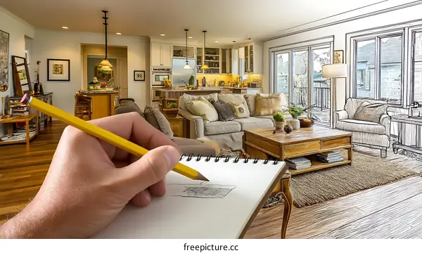 Home Design Planning with a Sketchpad