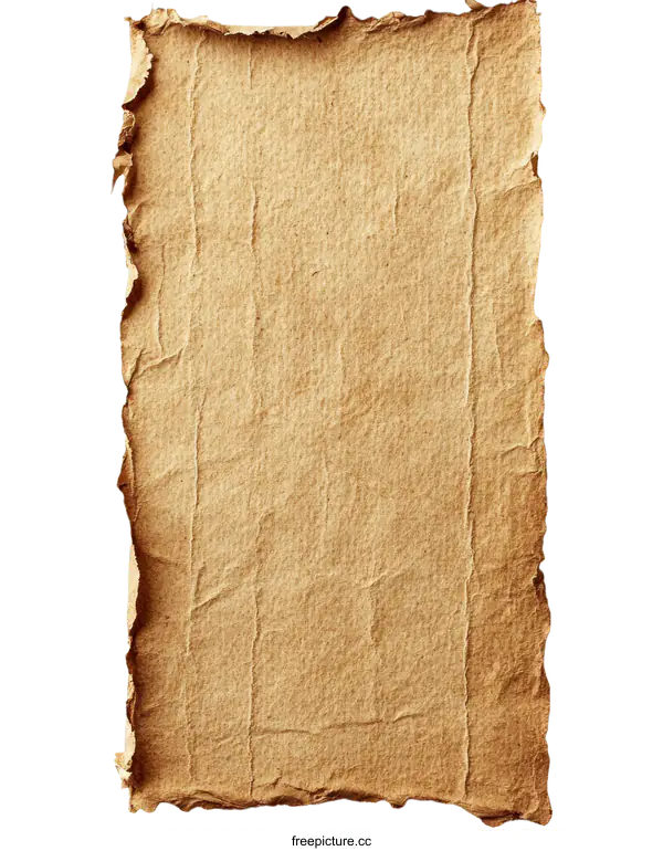 [Transparent Background PNG]Aged Paper Texture Background