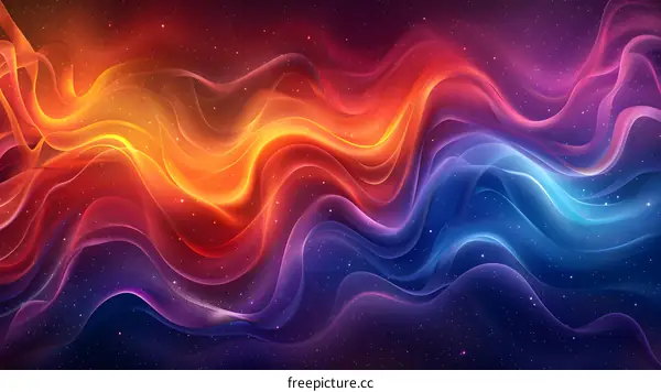 Colorful Wavy Space