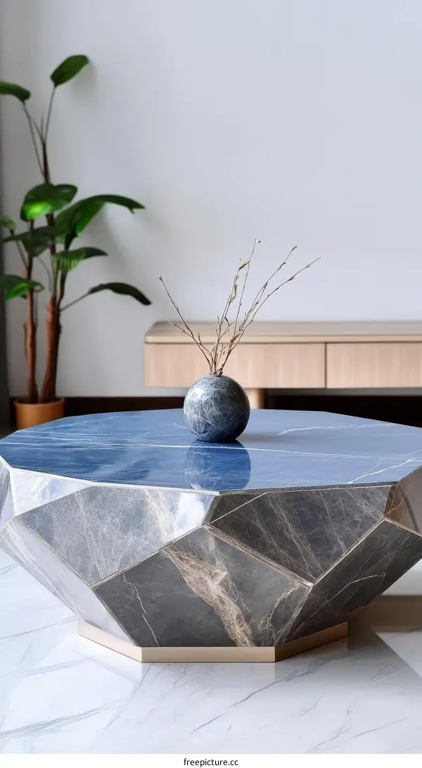 Modern Geometric Coffee Table Design