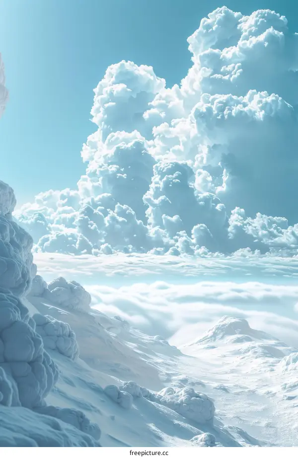 Snowy Peak on Glacier