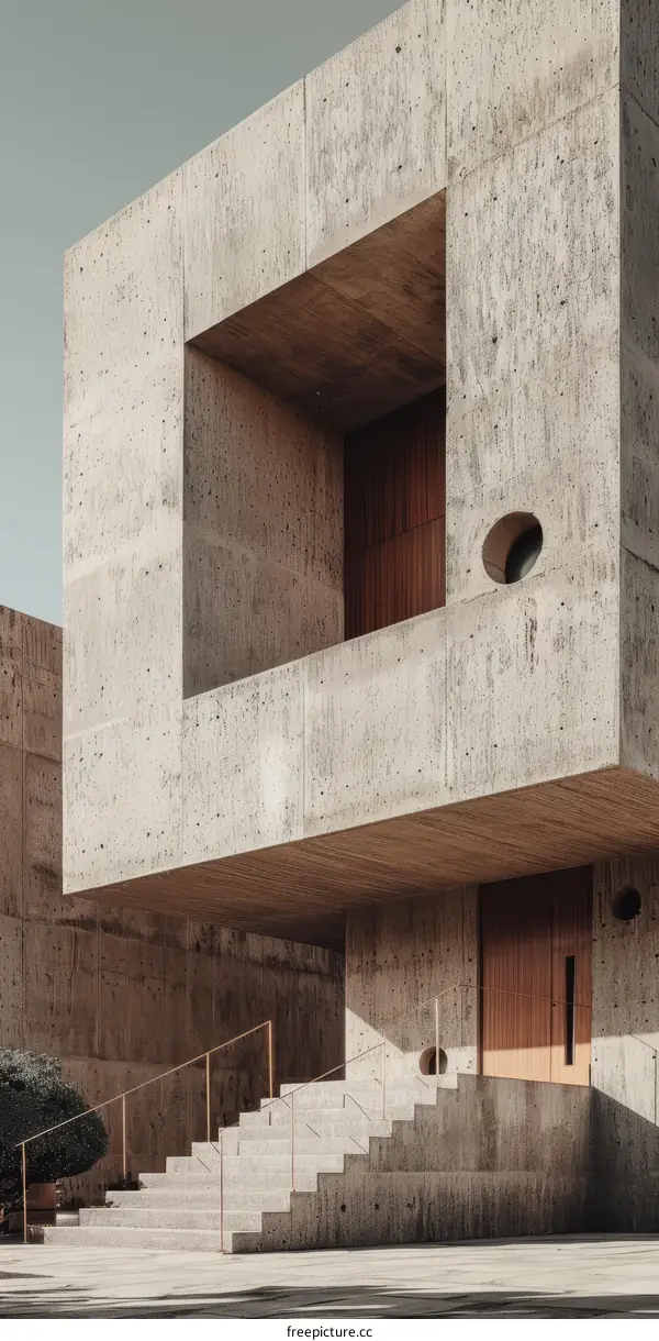 brutalist concrete architecture