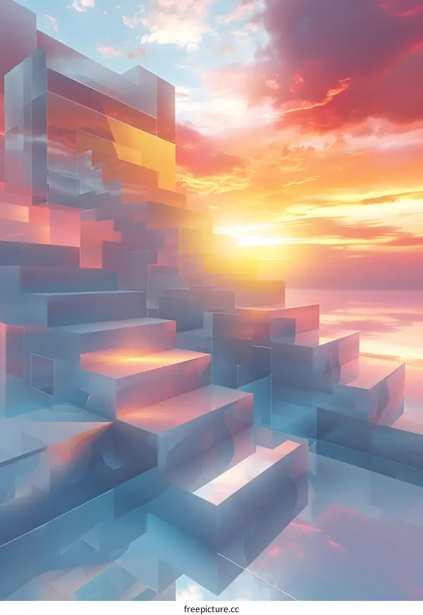 Stairway to Heaven Sunset