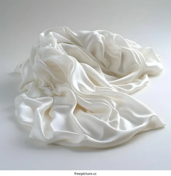 White Fabric Creases