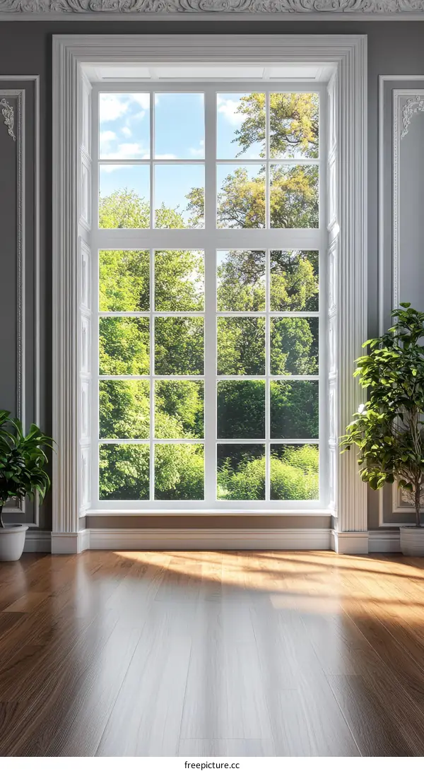Classic Interior with Large Window