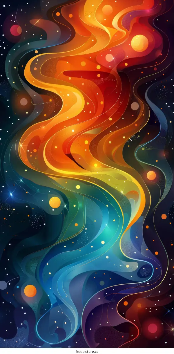 Nebula: A Blazing Stellar Nursery