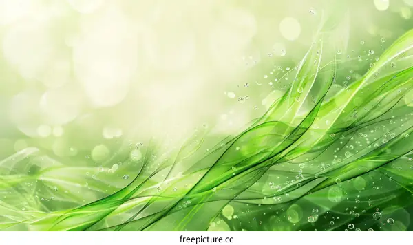 Green Abstract Background