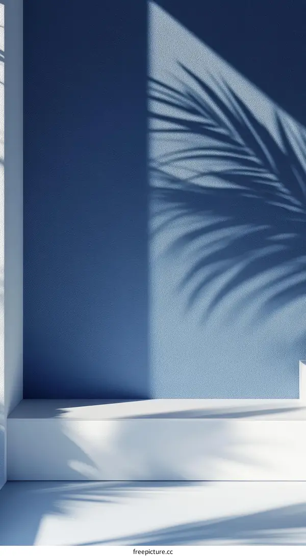 Minimalist Modern Product Display with Shadow