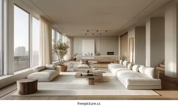 Bright and Airy Modern Apartment with City Views