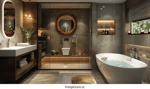 Luxury Bathroom Interior