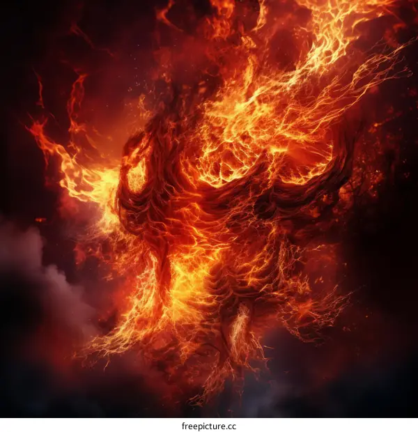 Fireworks in the night sky