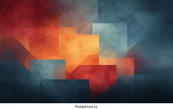 Abstract Geometric Shapes Design Background
