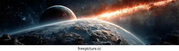Cosmic View of Earth and Planets