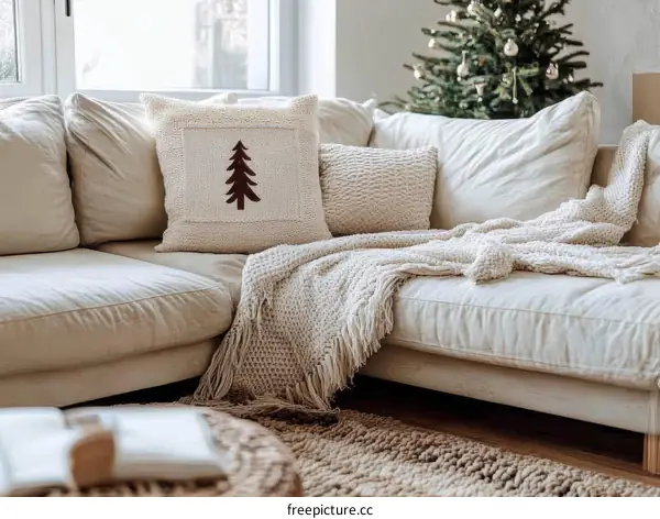 Cozy Christmas Living Room Decor