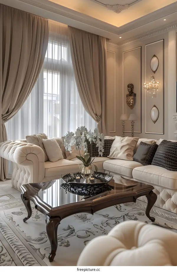 Luxurious living room