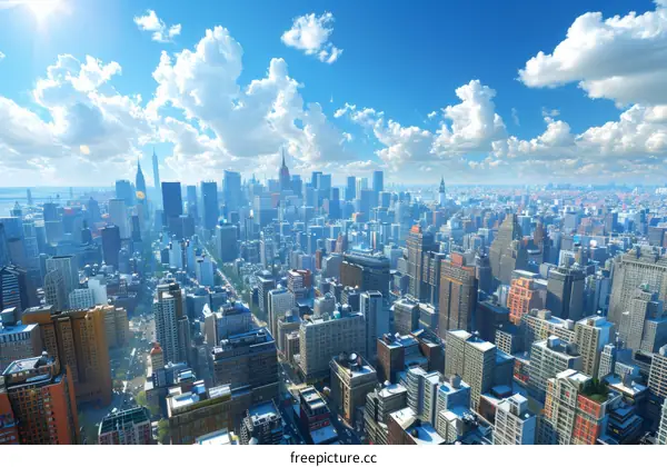 Manhattan Skyline at Dusk