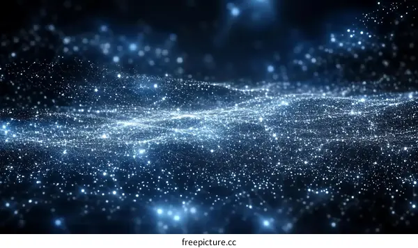 Abstract Digital Waveform Background Design