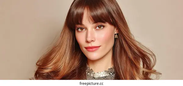 Beautiful Woman with Gorgeous Hair