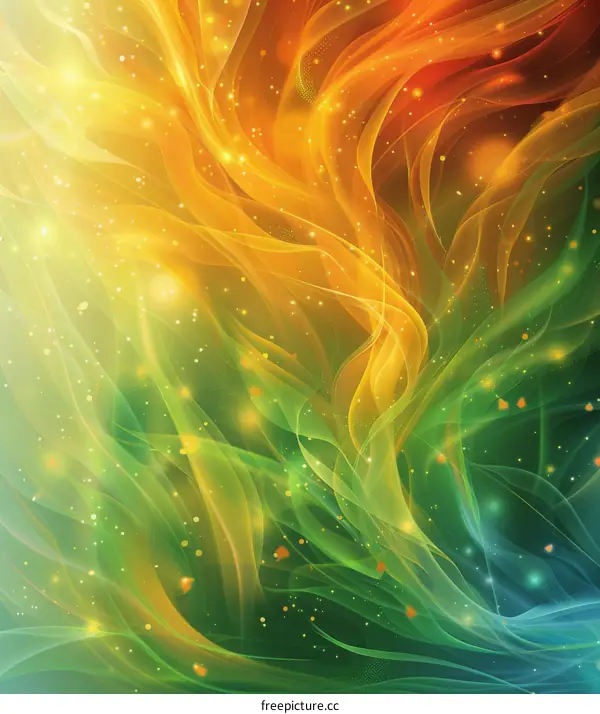 Colorful abstract background with a smooth and wavy pattern