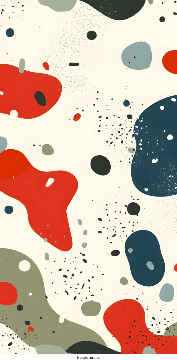 Abstract Colorful Shapes Background Design