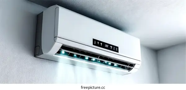 Modern Wall-Mounted Air Conditioner