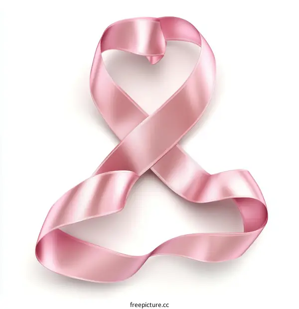 Pink Ribbon Awareness Illustration Design
