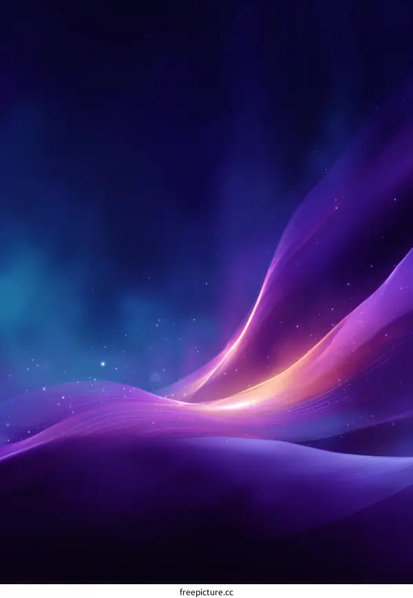 Abstract Purple and Pink Wave Design