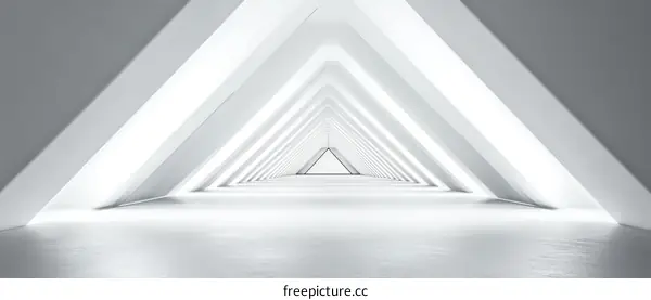 Abstract Architectural Tunnel Design
