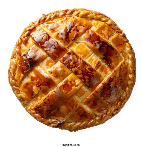 [Transparent Background PNG]Freshly Baked Pie Crust