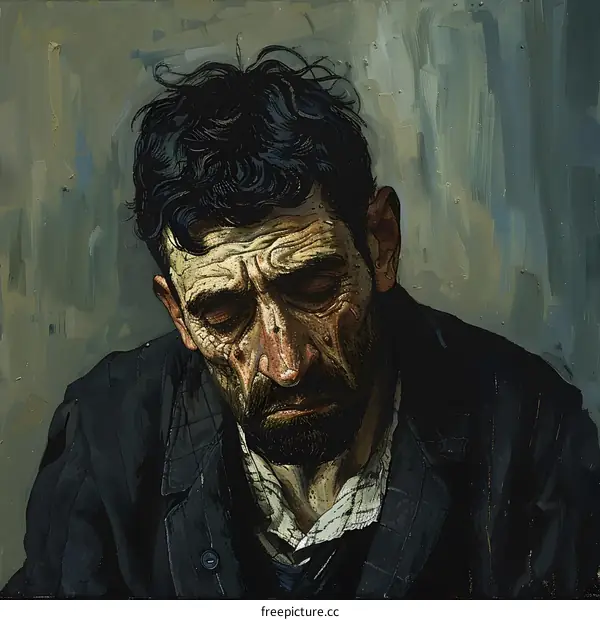 Portrait of a Weary Man