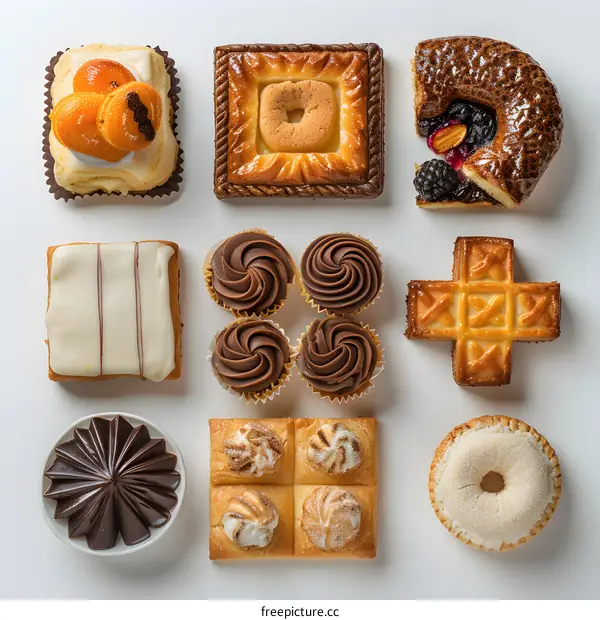 Pastries and Desserts Variety