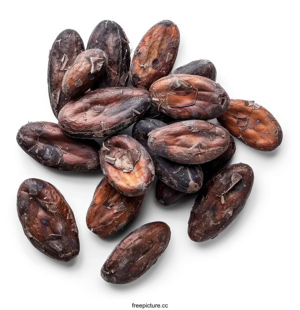 [Transparent Background PNG]Cocoa beans