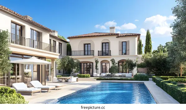 Luxury Villa with Swimming Pool and Patio