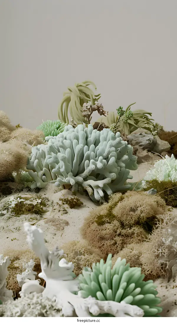 Sea Life Coral Reef Close Up Still Life