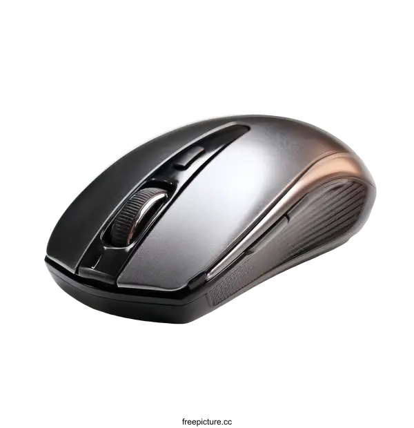 [Transparent Background PNG]Modern Wireless Computer Mouse