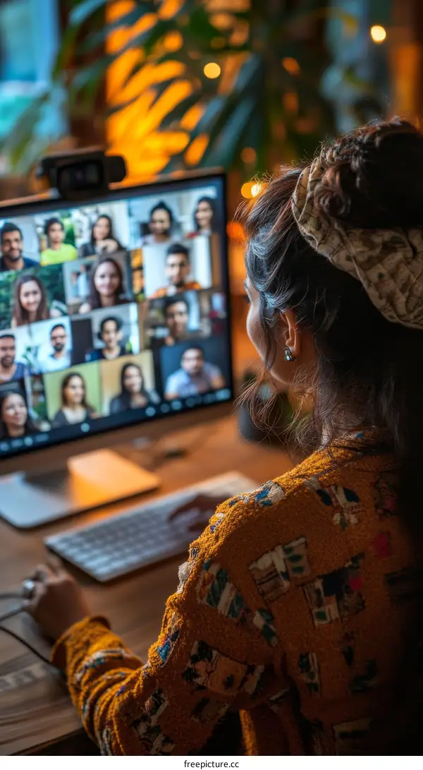 Video Conference Work From Home