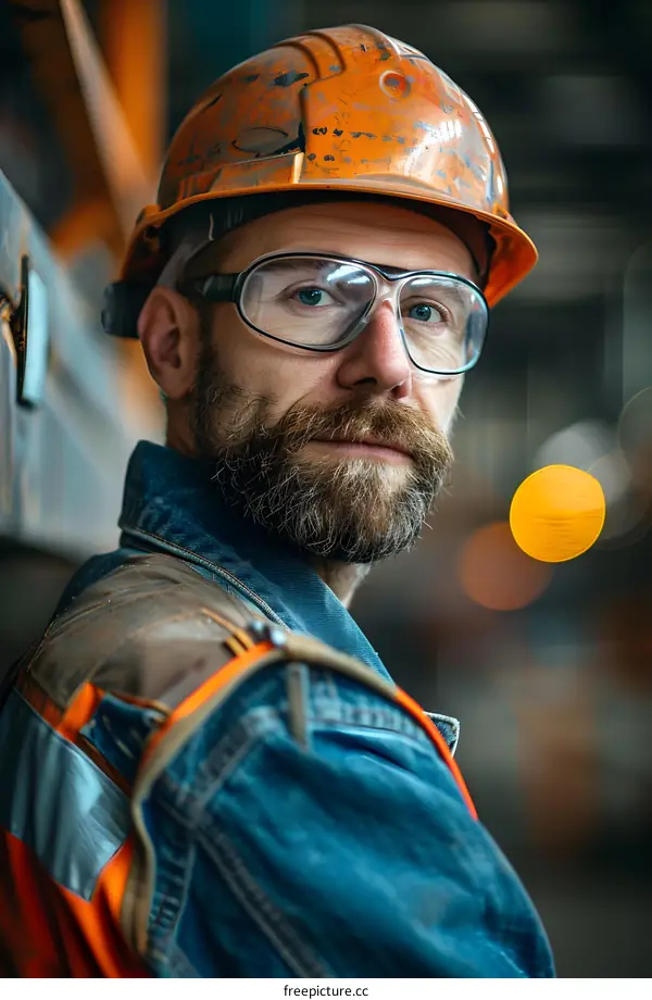Portrait of a Factory Worker
