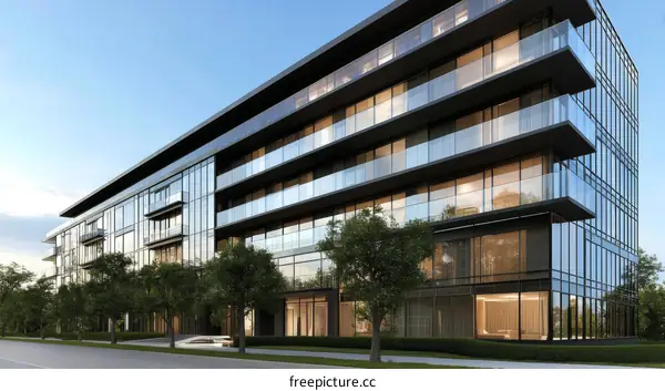 Modern Apartment Building Exterior Design