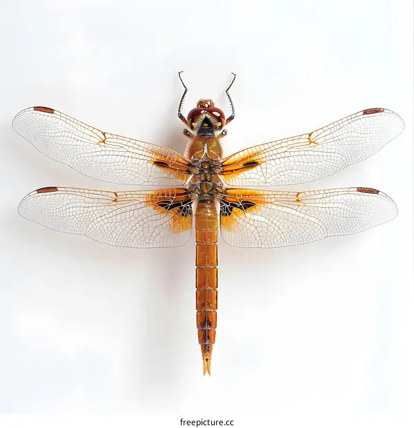 close up of a dragonfly